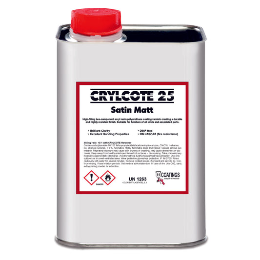 Crylcote 25 Clear Lacquer - 1L