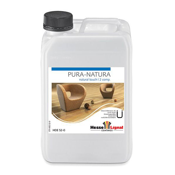 Hesse Pura-Natura Water Based PU Topcoat - 4.5L