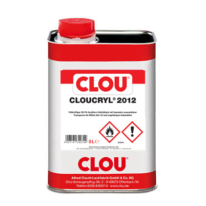 Cloucryl 2012 Clear Lacquer - 1L