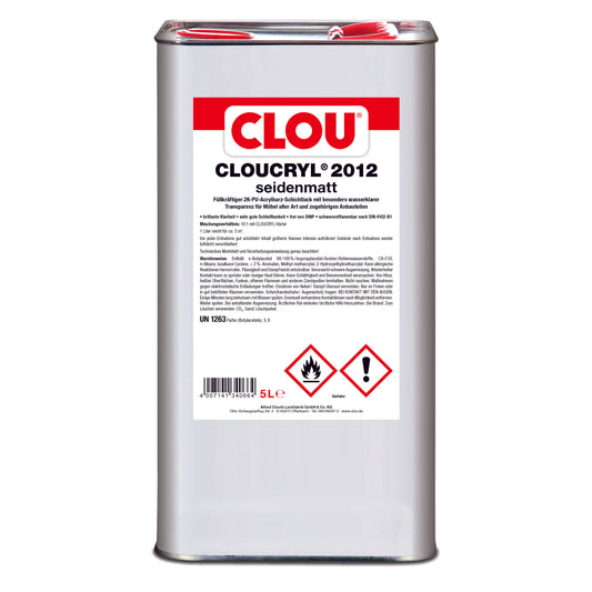 Cloucryl 2012 Clear Lacquer - 5L