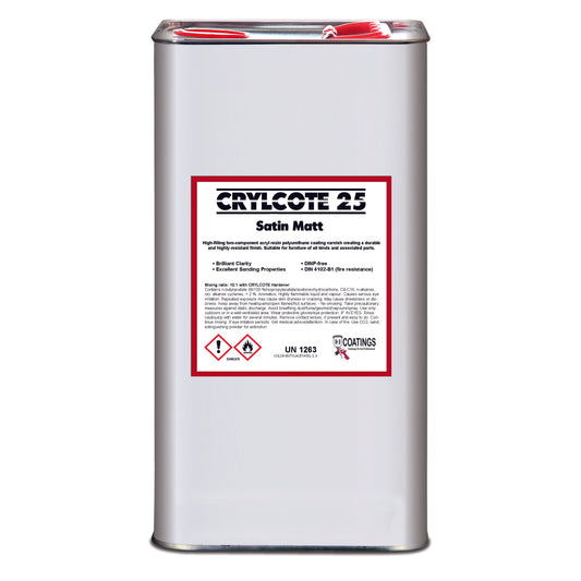 Crylcote 25 Clear Lacquer - 5L
