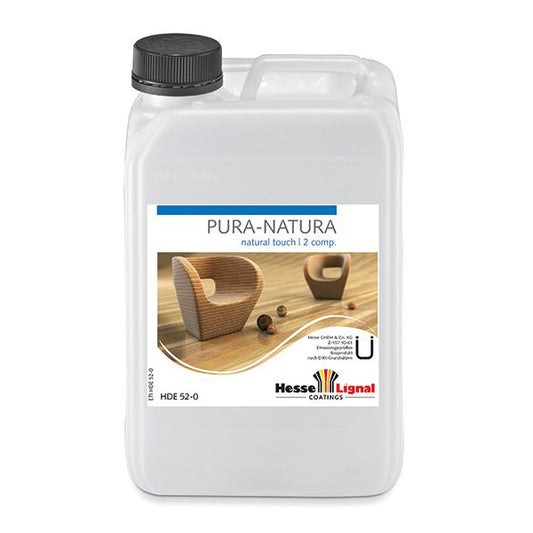 Hesse Pura-Natura Water Based PU Topcoat  - 900ml