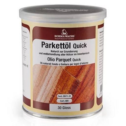 Borma Parquet Oil Quick 30% Gloss - 1L